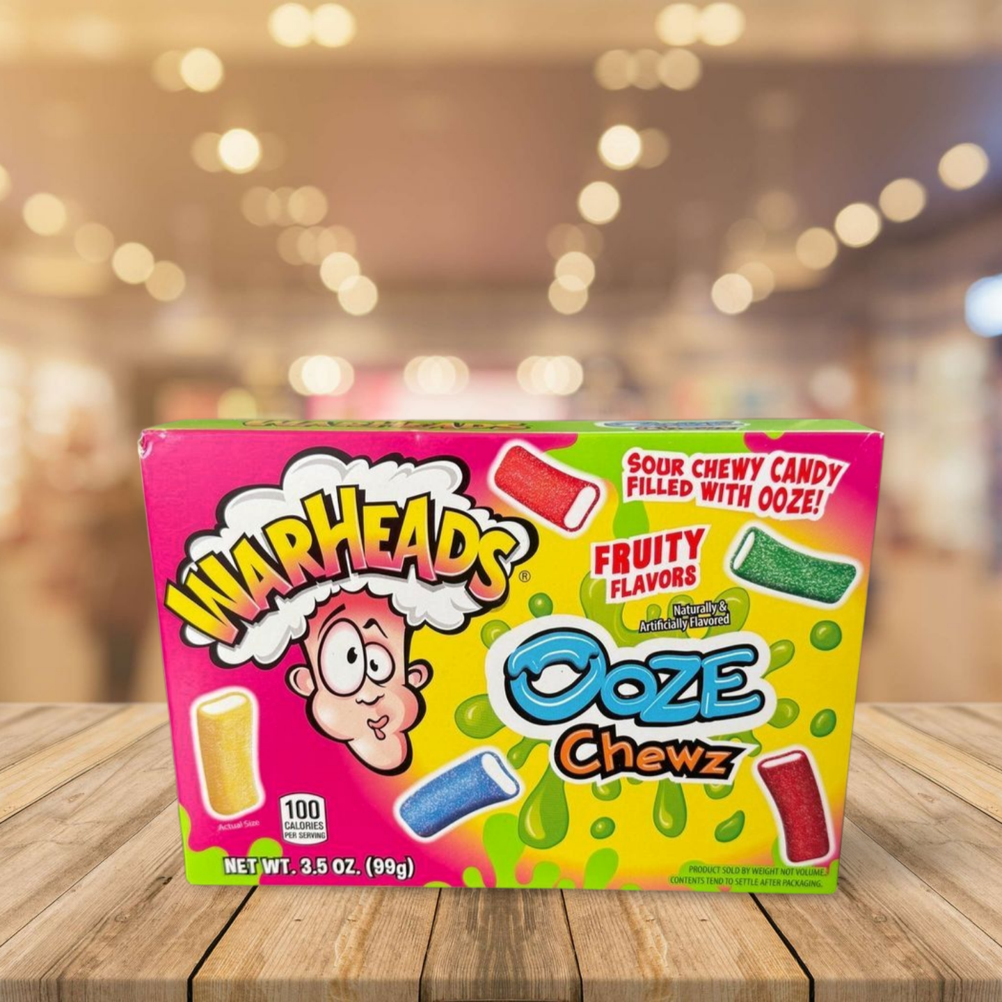 Warheads Ooze Chewz 99g