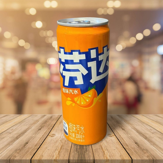 Fanta Orange 330ml. Dose ASIA