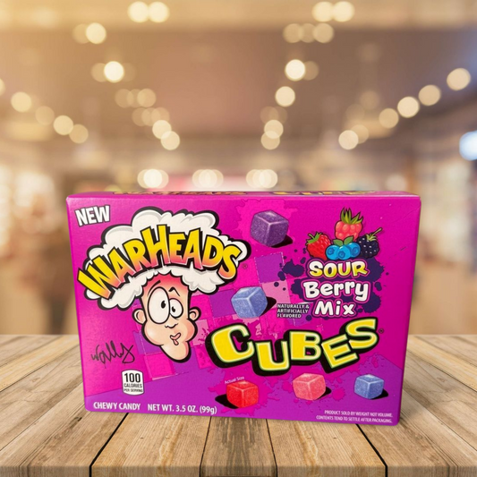 Warheads Cubes Berry Mix 99g