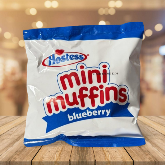 Hostess Mini Muffins Blueberry 47g (4 Mini Muffins)