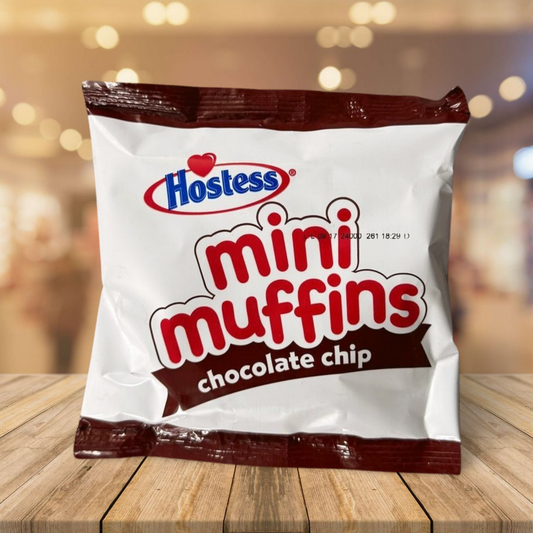 Hostess Mini Muffins Chocolate Chip 47g (4 Mini Muffins)