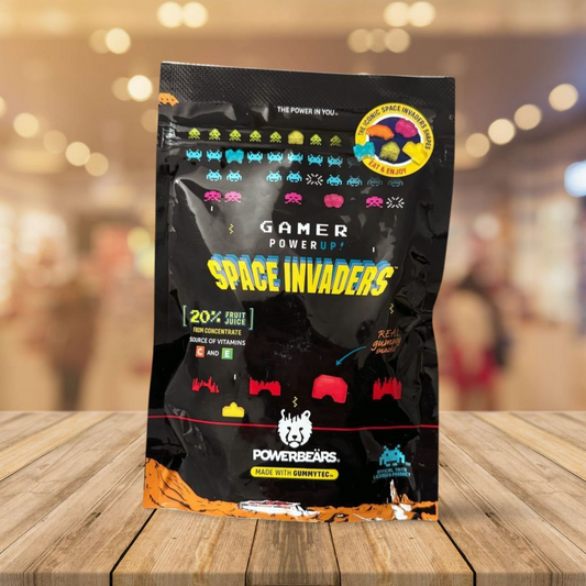 Space Invaders Game Power Up Fruchtgummis 125g