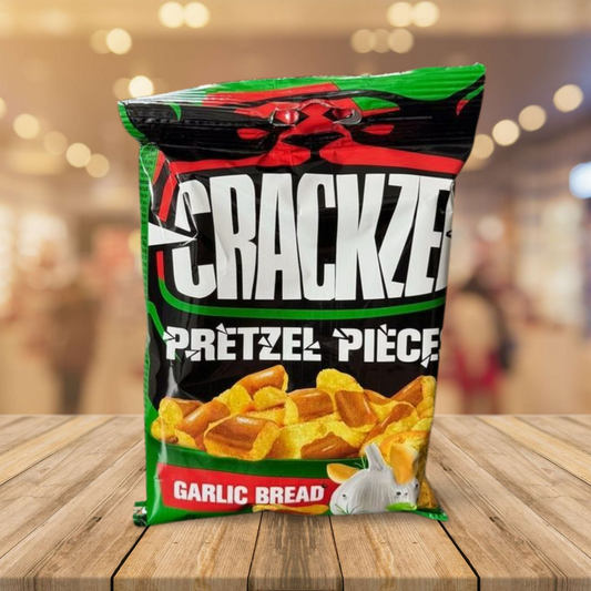 Crackerzel Pretzel Pieces Garlic Bread 85g