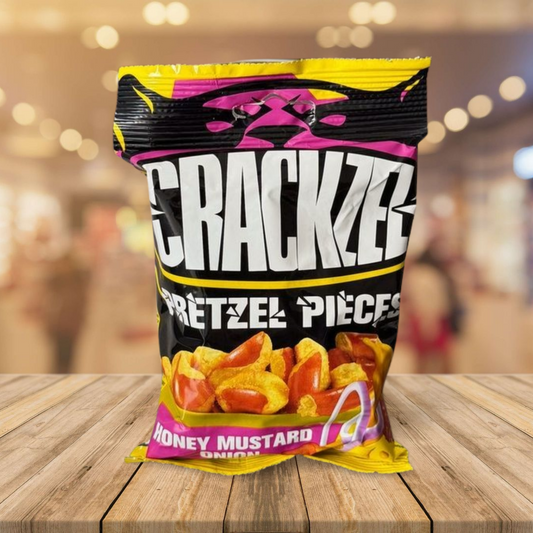 Crackerzel Pretzel Pieces Honey Mustard Onion 85g