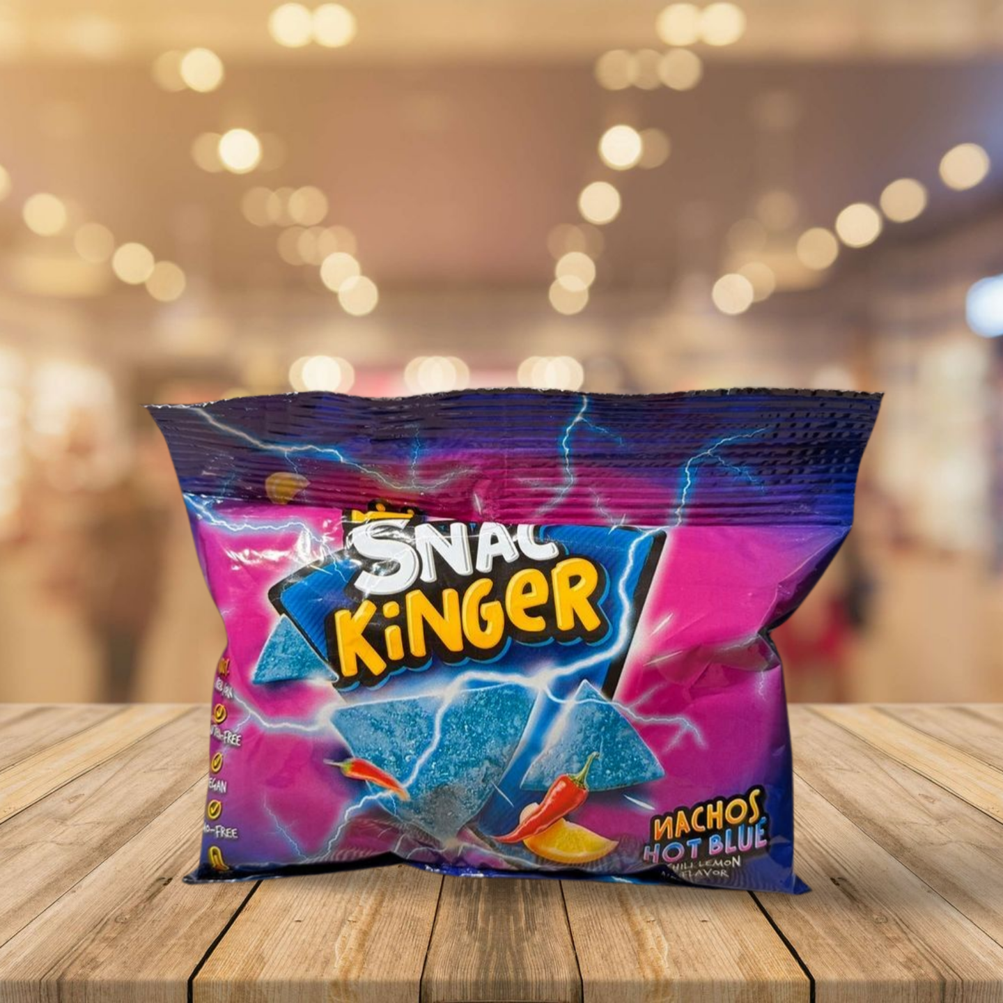 Snac Kinger "Nachos Hot Blue" 28g
