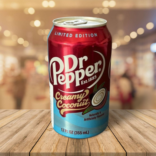 Dr. Pepper Creamy Coconut 355ml. USA