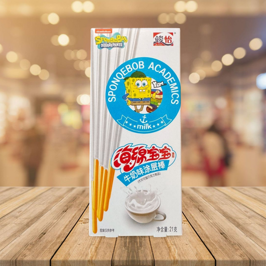 Spongebob Academics Keksstäbchen mit Milchcreamüberzug 21g