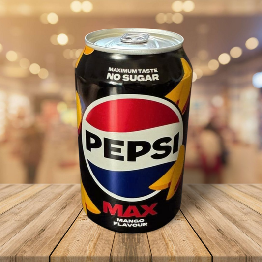 Pepsi  Max Mango Zero Sugar 330ml.