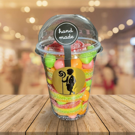 "Sour Rainbow"   Fruchtgummibecher 350g Die Snack Renners Edition